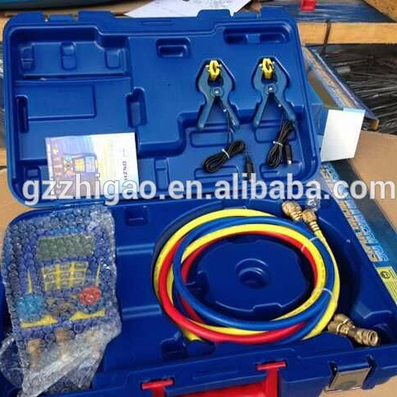 multifunctional digital manifold pressure gauge for car and air condition