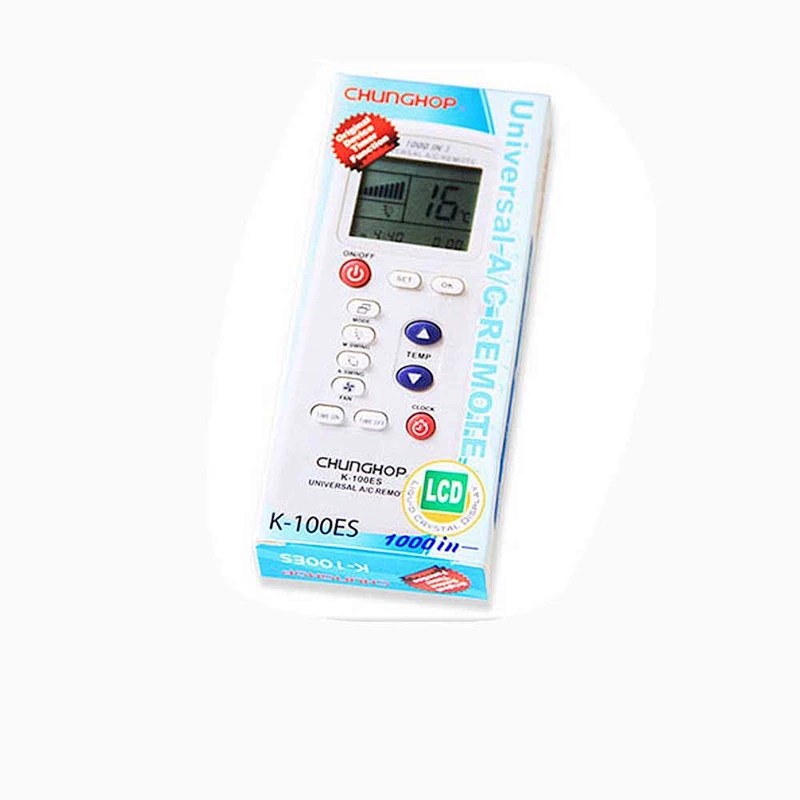 Universal air conditioner smart remote control