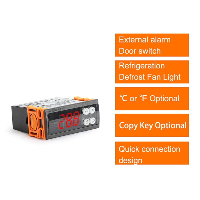 Elitech ECS-100 Temperature Controller for high-end air-cooled beverage cabinets,display cases, kitchen cabinets