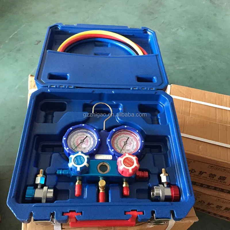 hand carry case r134a WK-P3601S manifold gauge for car air condition