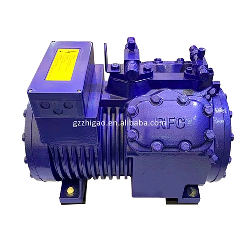 Factory OEM Piston Compressor Refrigeration Unit Parts 6HP 4DC-7.2 refrigerant compressor semi hermetic compressor