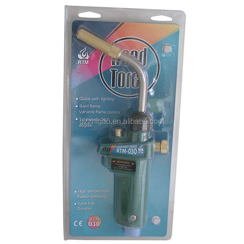 Welding Torch For Mapp gas or Propane tank LV-B gas torch