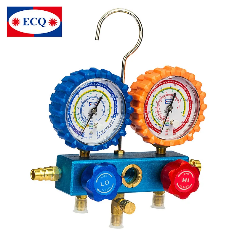 ECQ Refrigerator Accessories Air Conditioner Manifold Gauge Charging Hose set