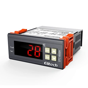 New 220V Digital LCD Sensor Temperature Control Controller With Alarm STC-8000H wholesale