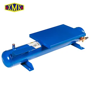 XMK Horizontal type liquid accumulator for compressor horizontal receiver refrigerant liquid receiver 10HP 20L