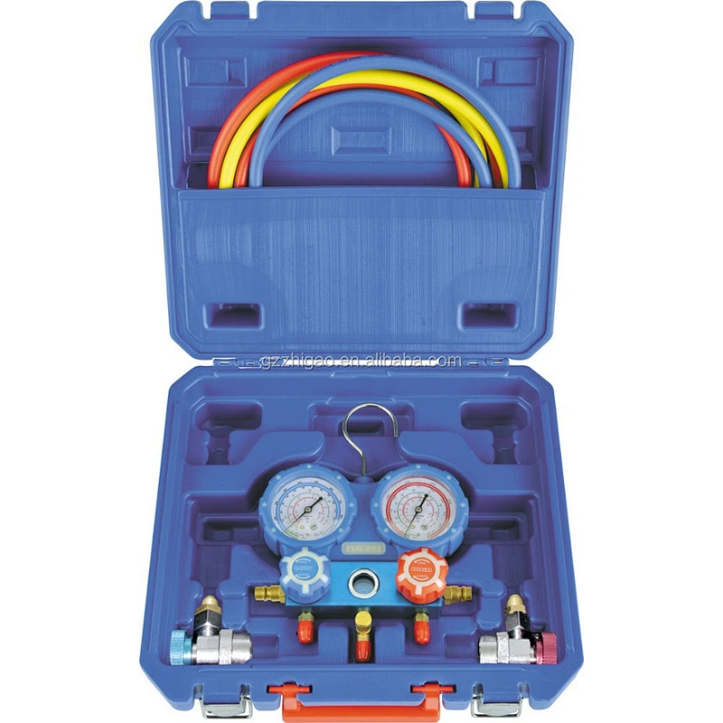 hand carry case r134a WK-P6001S manifold gauge for car air condition