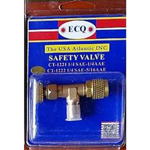 R22 R404 R407 Fluorine Liquid Safety Valve quick coupler connector adapters refrigerant retention fitting connector safety valve