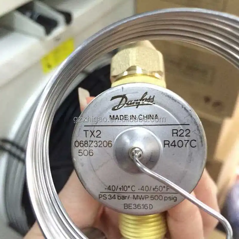 Factory price Refrigeration spare parts Expansion valve TX2 external Internal equalizer thermostatic expansion valve