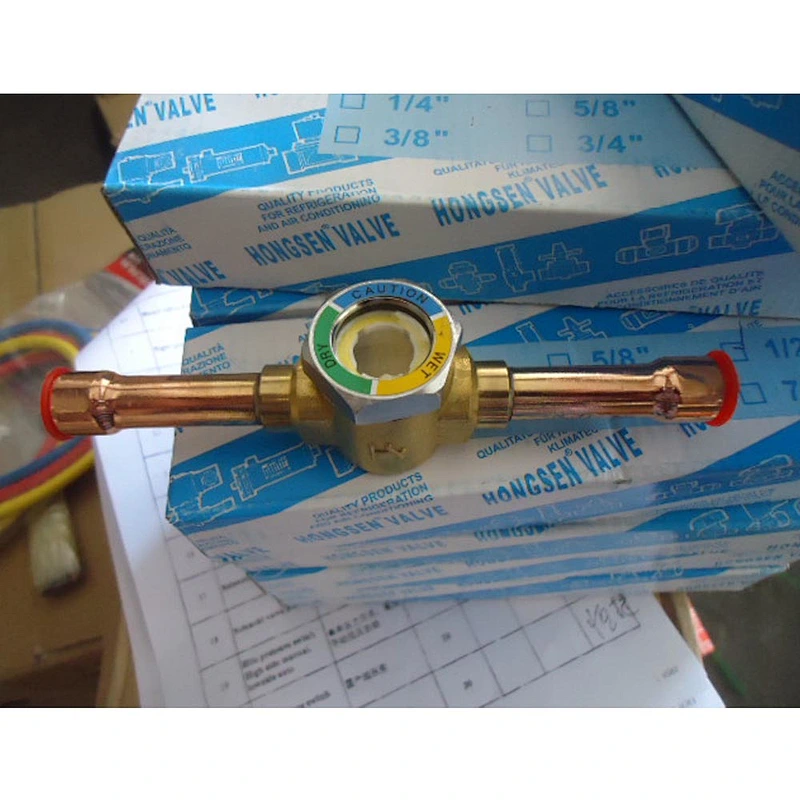 Low Price Brass Sight Glass Water Flow Detector Thread Connection Flow Indicator