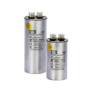 round type   CBB65 AC motor starting & run capacitor for compressor