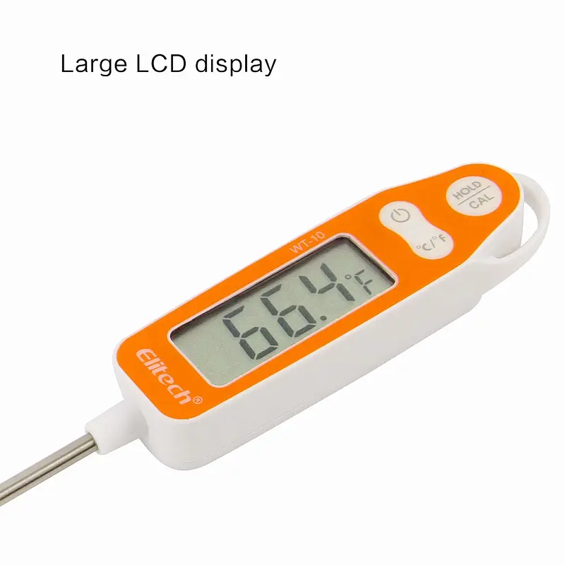 Elitech WT-9A Thermometer Digital Display Temperature Measure Probe Pen Style