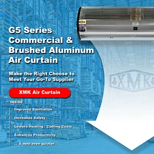 1.2 meter Long Freely adjusted Double Selection Air Curtains Wall Mounted Railway Station Use Air Curtain
