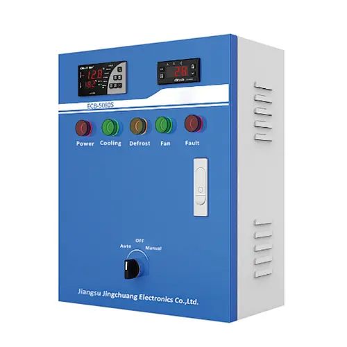 Multi-function Electric cabinet ECB-5080s for cold room with Control load compressor,defroster and air cooler