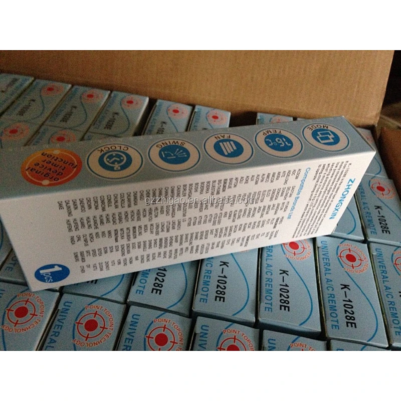 Universal A/C Remote Color box