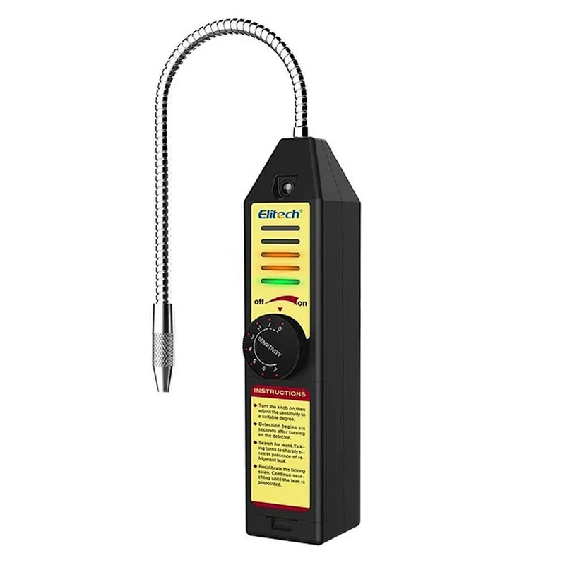 Elitech WJL-6000S Handheld Refrigerant Leak Detector Flashlight