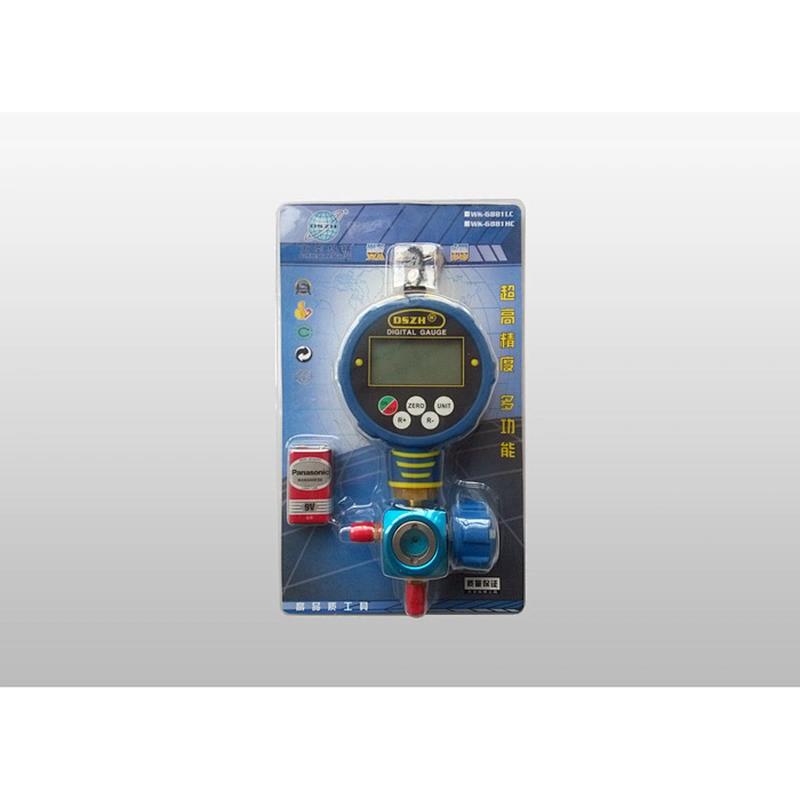 digital single manifold  refrigerant gauge low pressure