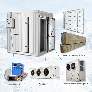 Refrigeration storage for mushroom growing room strawberry greenhouse cold storage room