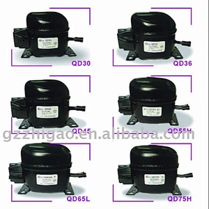 QD110 LBP Deeper Freezer Compressor-R406a for refrigerator