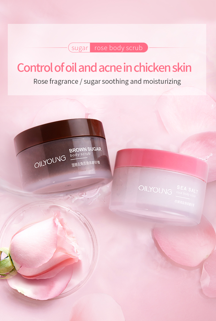 private label pink dead sea scrub with shea butter natural Suger body scrub for lighting factory hot sale
