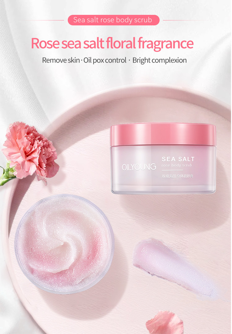 private label pink dead sea scrub with shea butter natural Suger body scrub for lighting factory hot sale