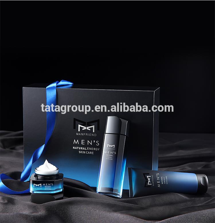 Custom OEM Face Cleanser Moisturizing Hydrating Essence Toner Cream Private Label Skin Care Set For Men
