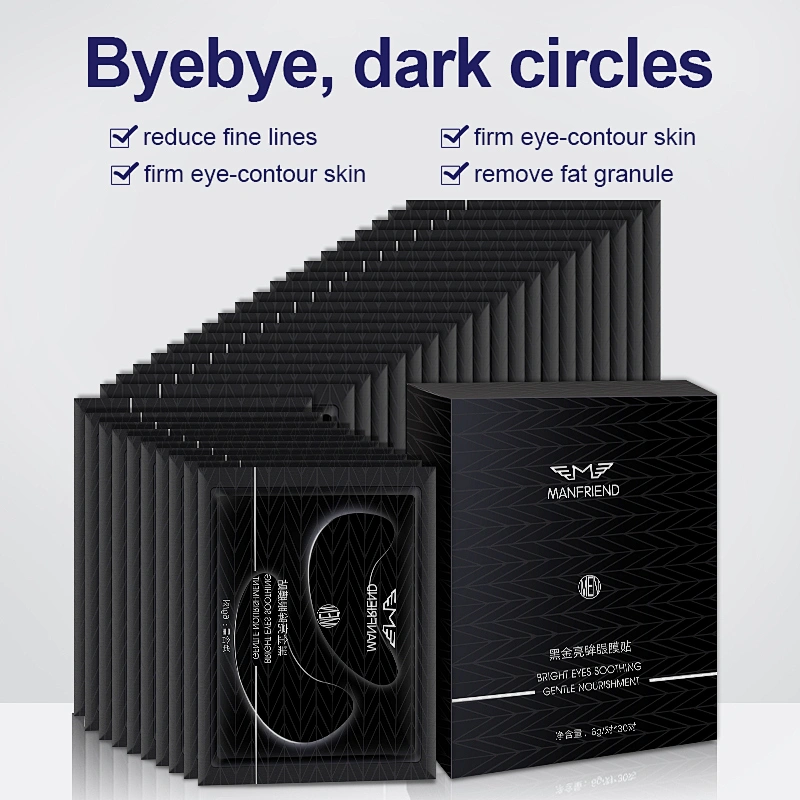 Private Label Wholesale Dark Circles Remover Collagen Oem Under Eye Pad Mask Gel Adhesive Eye Patch
