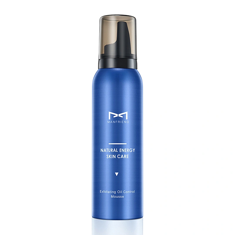New Design Styling Mens Exfoliation Peeling Oil Control Pore Tight Deep Clean Face Foam Mousse