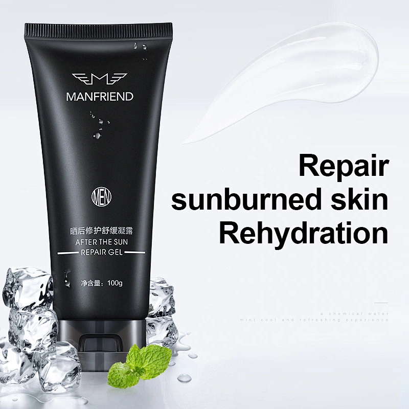 OEM ODM Custom Private Label Sun Damaged Skin Repair Moisturizing Cream After Sun Cooling Best Soothing Gel
