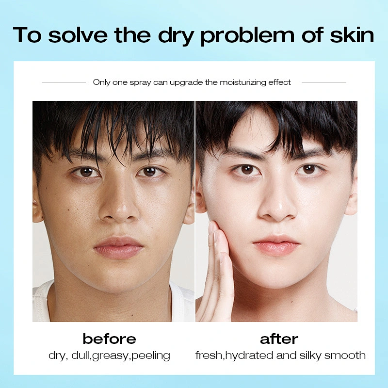 OEM ODM Private Label Oil Control Firming Hyaluronic Acid Hydrating Moisturizing Facial Face Toner Spray For Men
