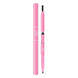 Direct Factory Price Custom 3 in 1 Waterproof Private Label Eyebrow Pencil With Brush