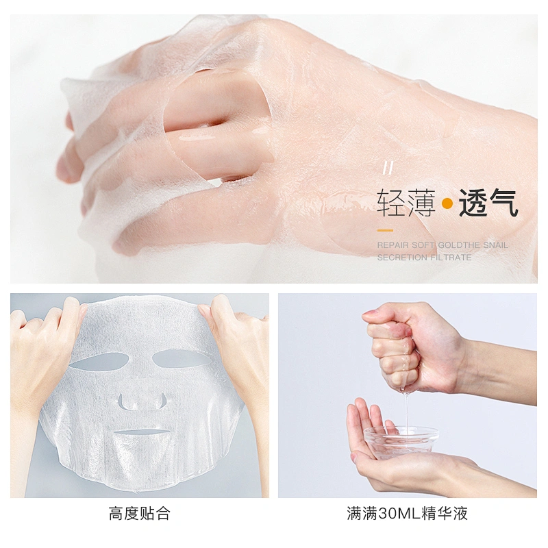 Hot Selling Snail Essence Beauty Mask Moisturizing Smooth Facial Sheet Mask