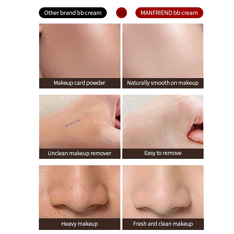 Factory Supply Cheap Men Private Label Foundation Makeup OEM BB Cream
