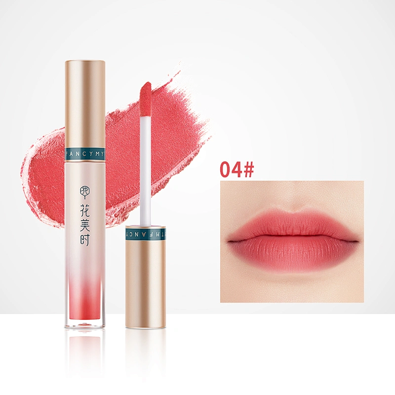 Custom Private Label Wholesale Vendor Vegan Organic Glitter Matte Velvet Lip Gloss