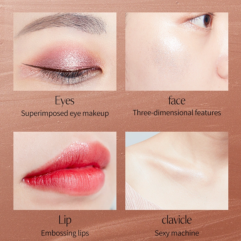 Wholesale OEM Custom Private Label Matte Eye Shadow Metallic Glitter Liquid Eyeshadow