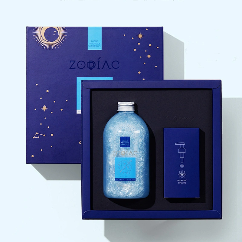 OEM ODM Private Label Lady 12 Constellations Gift Set Skin Whitening Body Wash Shower Gel