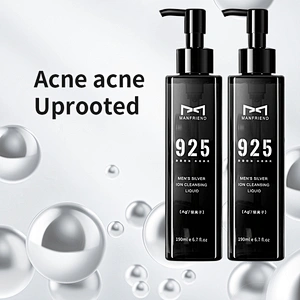 Deep Cleansing Gentle Organic Private Label Anti Acne Facial Wash Face Cleanser Liquid