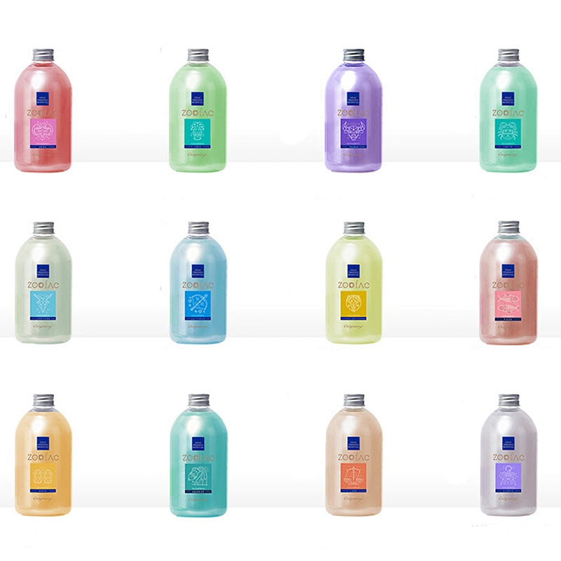 OEM ODM Private Label Lady 12 Constellations Gift Set Skin Whitening Body Wash Shower Gel