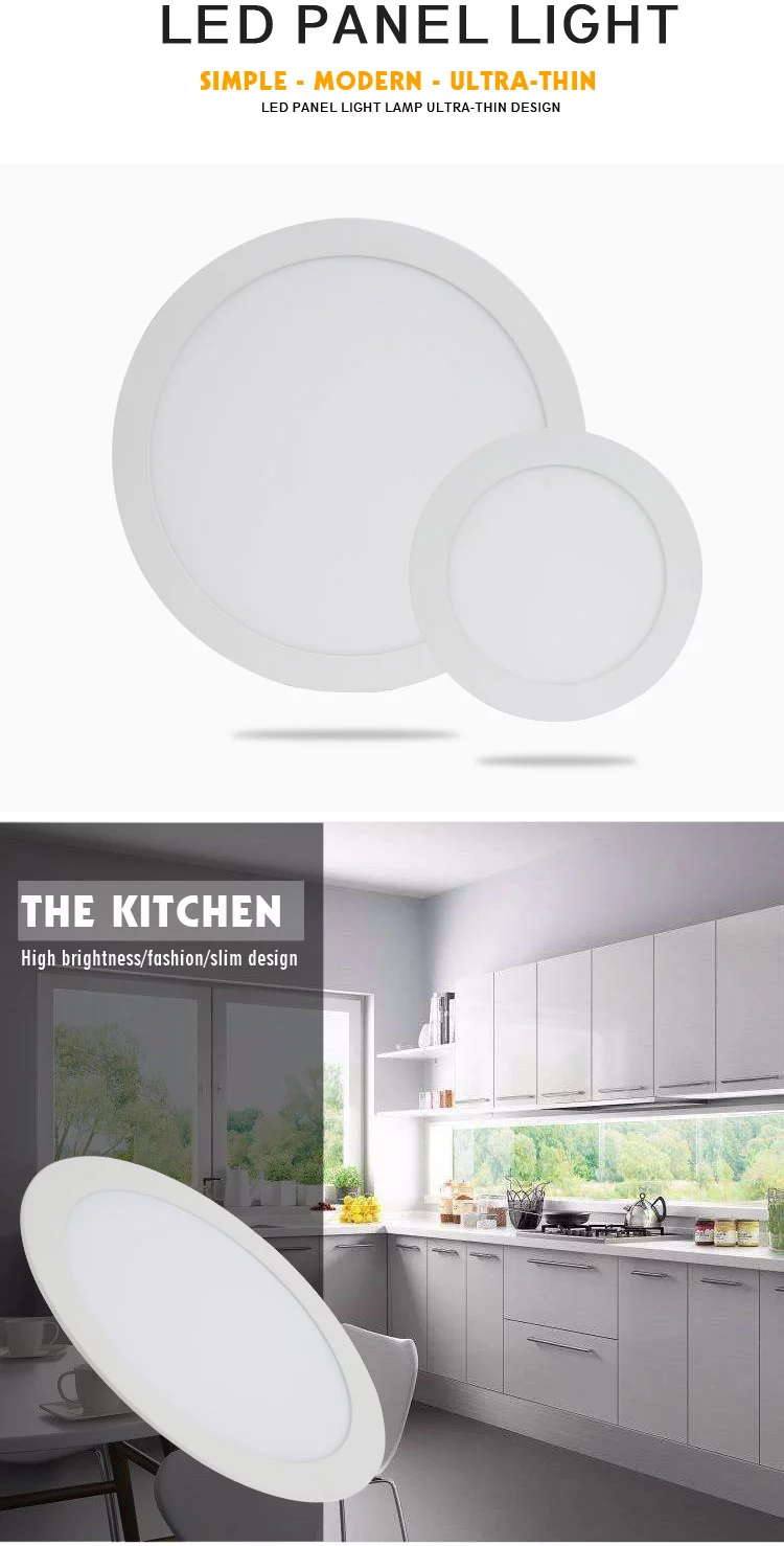 Led ultra thin panel lamp series