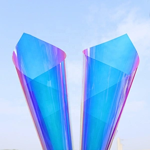 Rainbow building glass window film