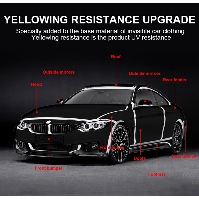 Black TPH Car Paint Protection Film