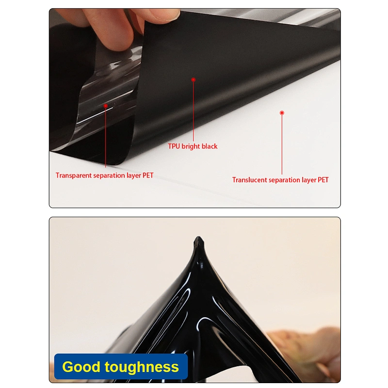 Black paint protection film TPU