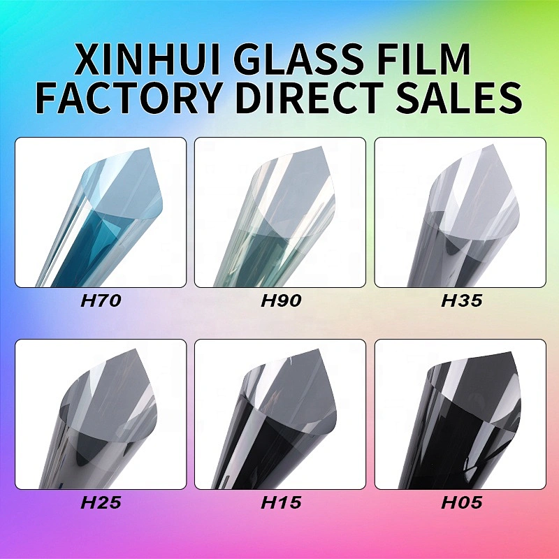 2 plyer magnetron high heat insulation solar film