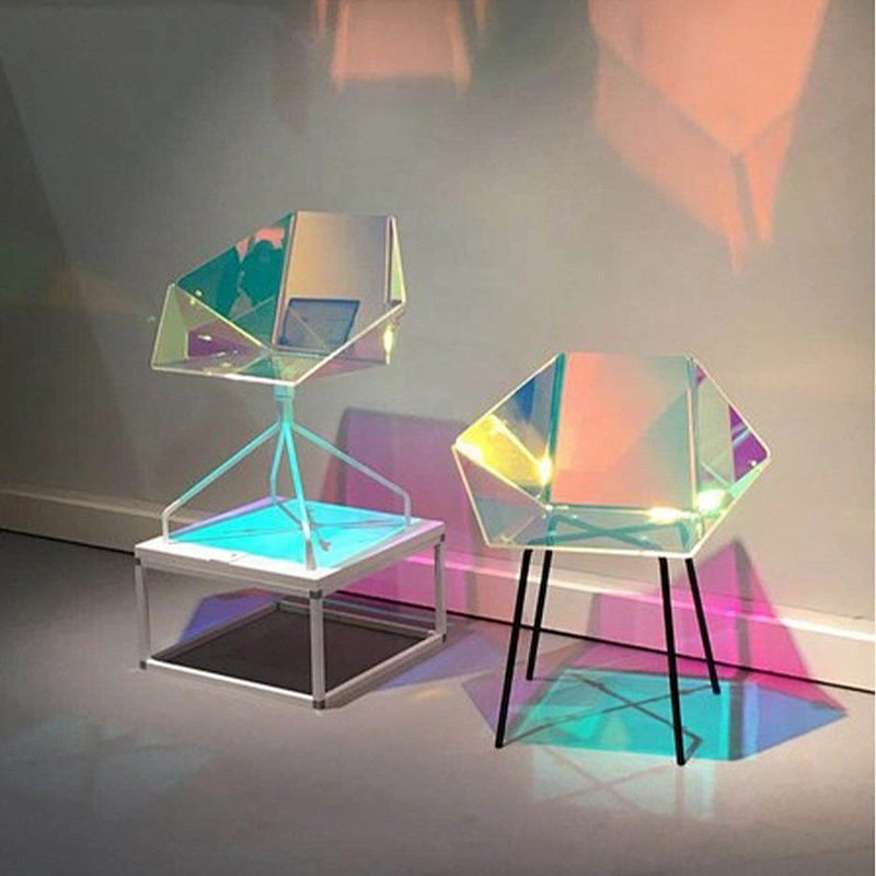 Rainbow building glass window film