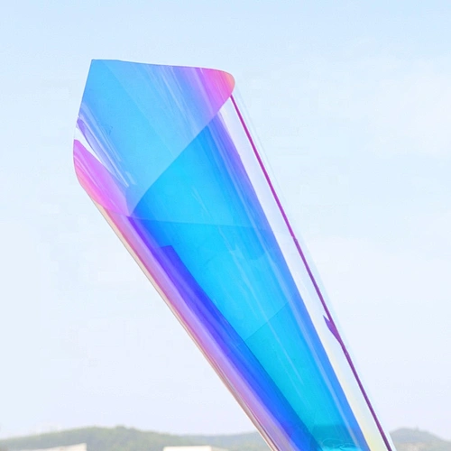 Rainbow building glass window film