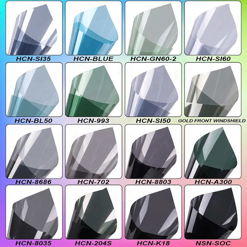 High heat rejection car window film