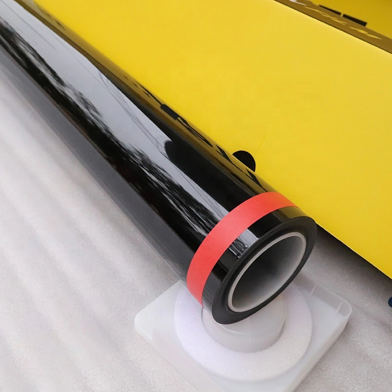 Black paint protection film