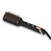 High quality glide professional hot brush LCD display steam comb Ceramic Hair Straightener Brush