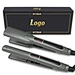 Extreme high heat 250C flat iron professional smoothing titanium hair straightener for brazilian hair treatment