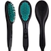 Professional LCD Display Electric Fast Heating Hair Straightener Brush Hair Straightening Comb