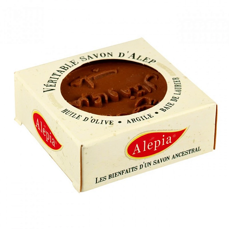 Alepia 印花手工皂-粉紅礦泥